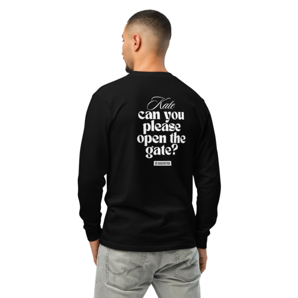 Garment-dyed heavyweight long-sleeve shirt